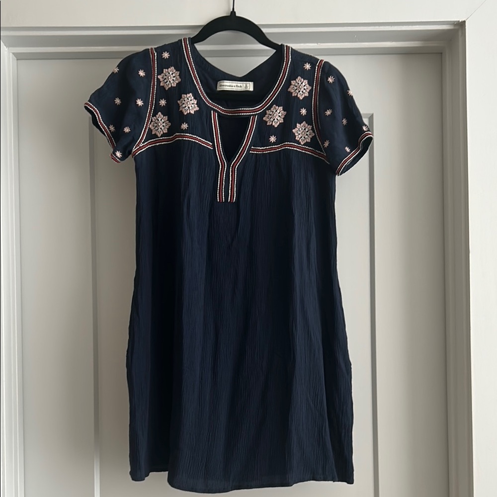 Abercrombie and Fitch Embroidered Dress